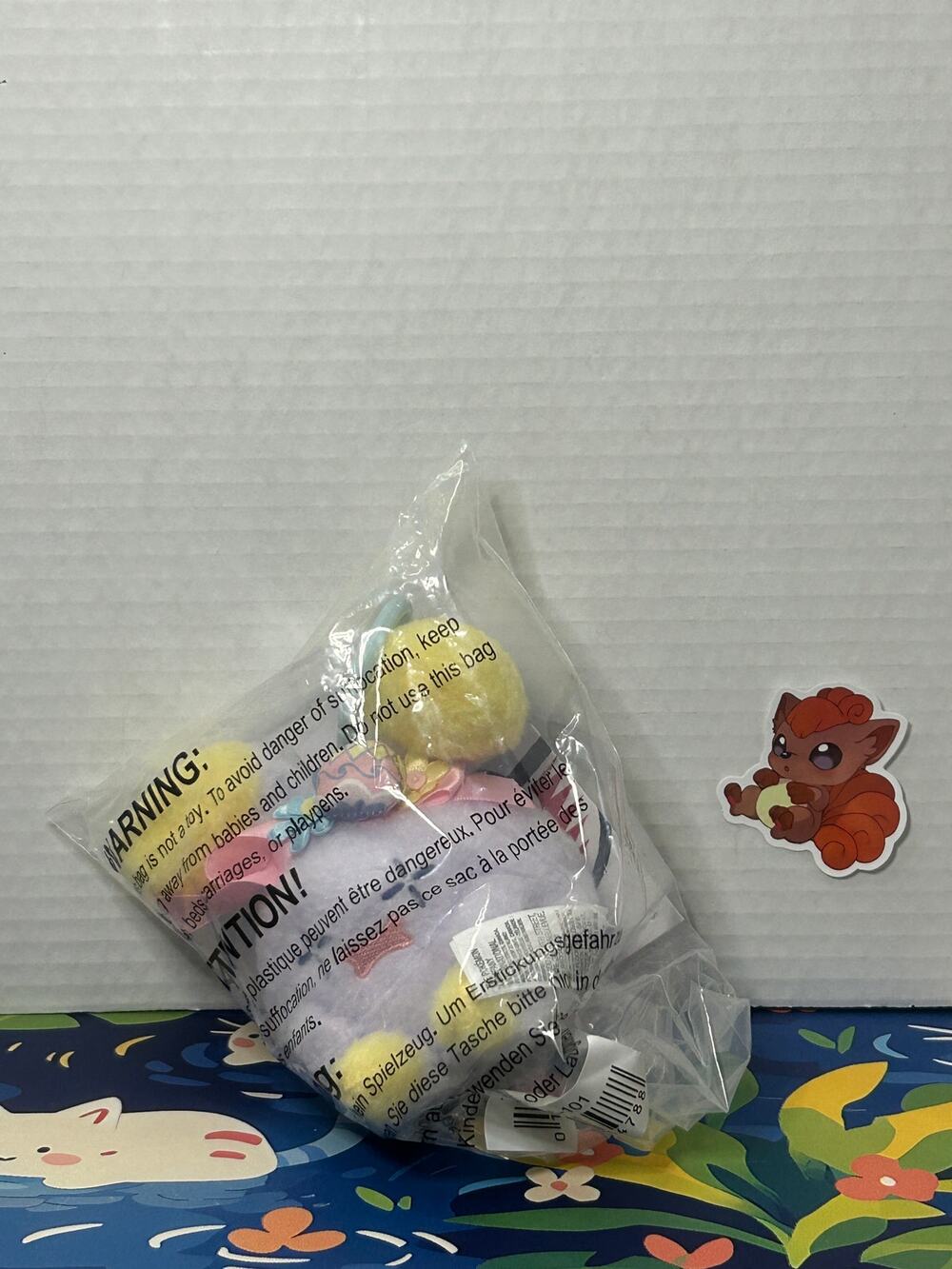 Pokemon Center Whismur Fancy Spring Plush Key Chain Charm